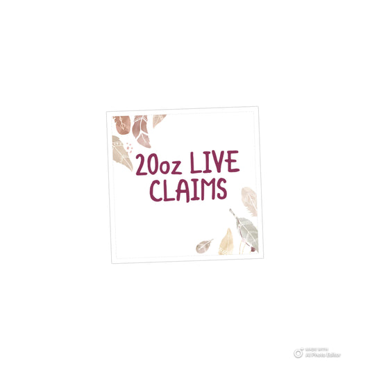 20oz live claims
